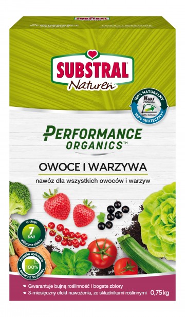 Organiczny nawóz do owoców i warzyw 750 g - Substral