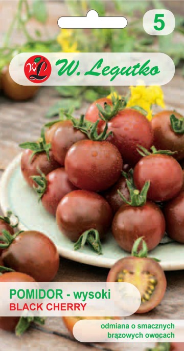 Pomidor 'Black Cherry' nasiona 0,2 g - Legutko